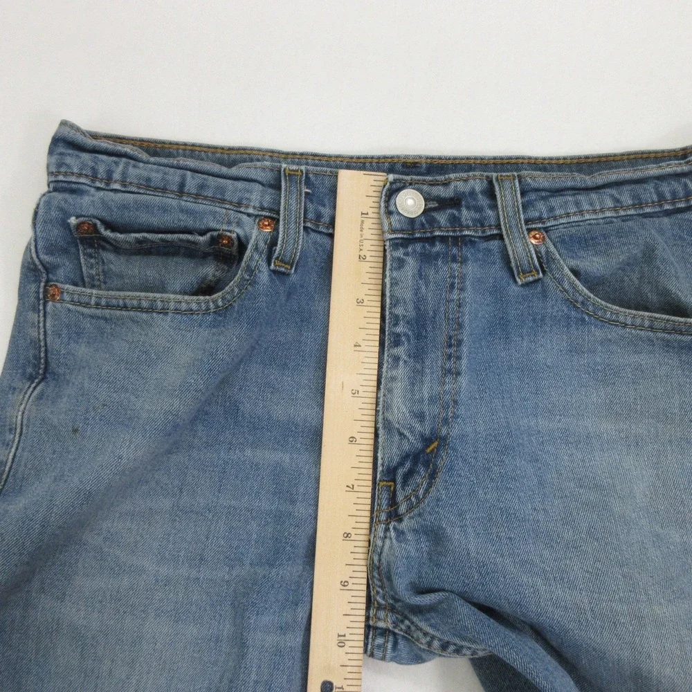 Levi Strauss & Co. Mens Jeans W32 L32 Blue 511 Slim Stretch